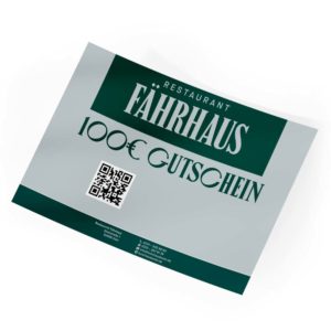 Restaurant Fährhaus 100€ Gutschein