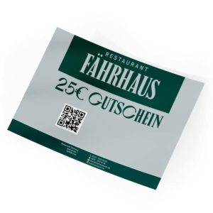 Restaurant Fährhaus 25€ Gutschein